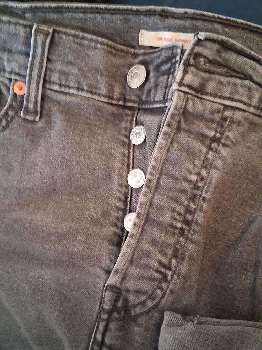 Levis Wedge Skinny Size 31 Button Fly Women's Jeans
